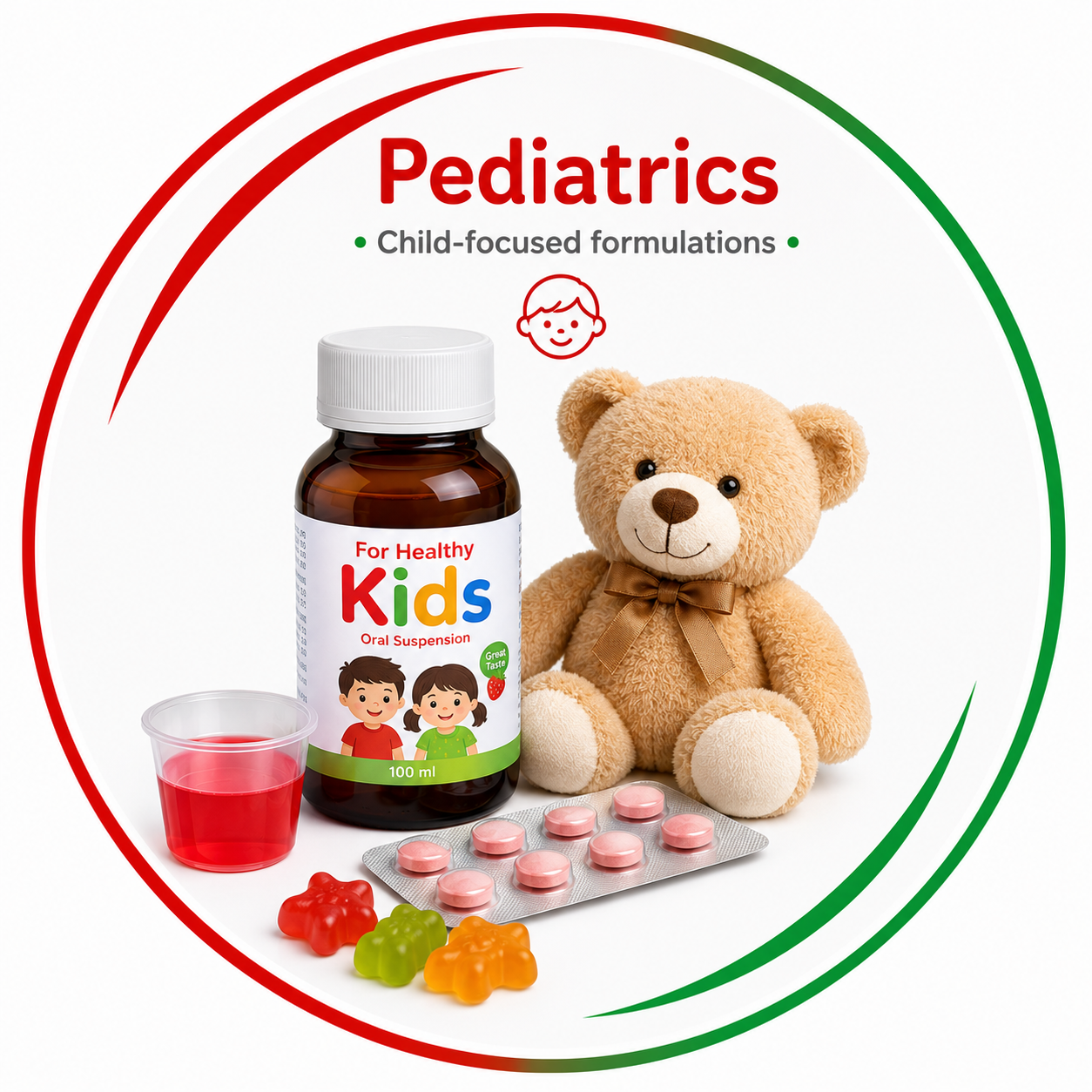 Pediatric syrup and liquid medicines - Mensa Medicare